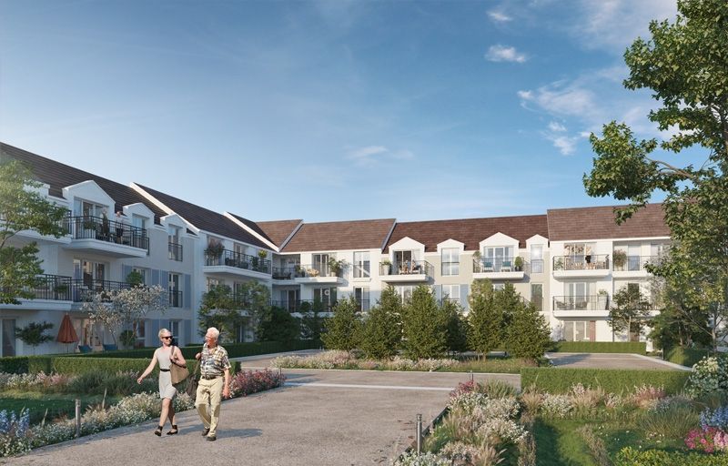 Le Clos des Gâtines une résidence seniors à la revente exploitée par Cogedim à Plaisir