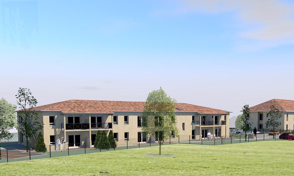 Villa Claudine une Résidence Seniors exploitée par Domidep à Randan 