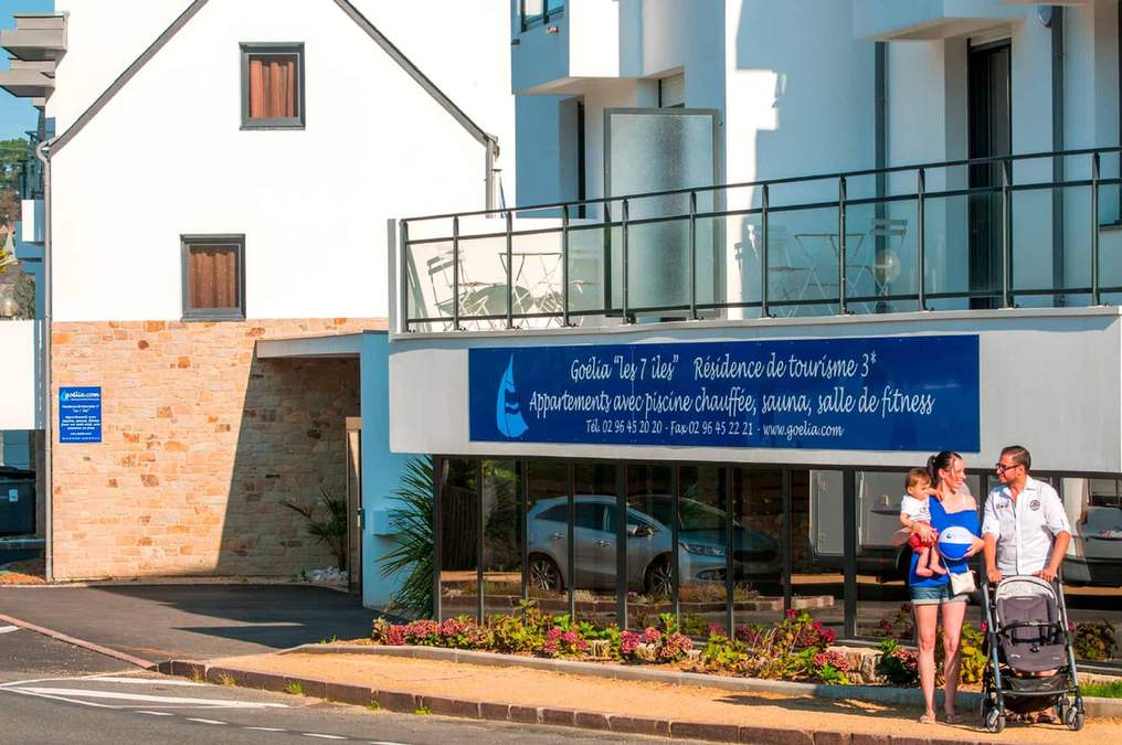 Les 7 Iles une résidence Tourisme exploitée par Goélia à Perros-Guirec